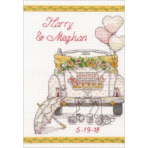 (image for) Mini Wedding Day Counted Cross Stitch Kit